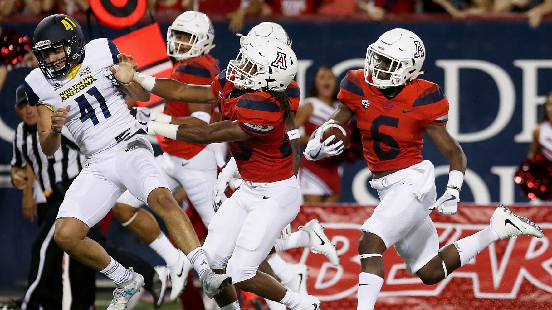 Northern Arizona University vs. University of Arizona college football